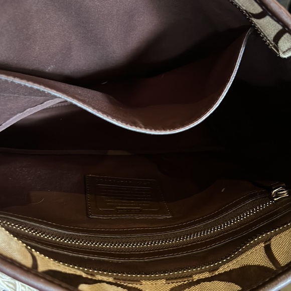 COACH SIG Hamilton Stripe Shoulderbag - Picture 10 of 12